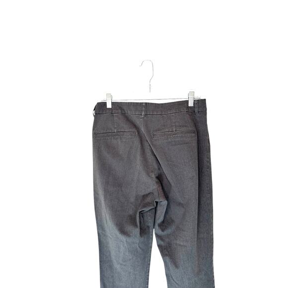 Old Navy Gray Office Business Career Work Pixie Ankle Pants Size 12 Tall - Picture 9 of 14